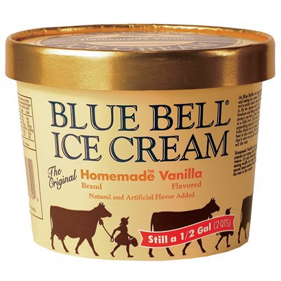 Blue Bell Vanilla Ie Cream 9